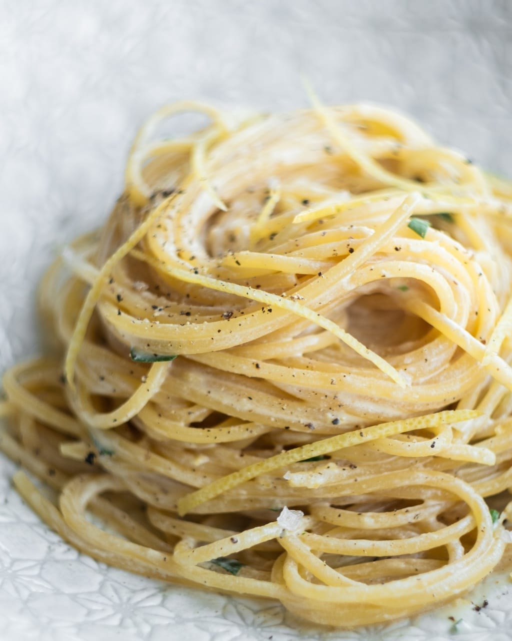 Vegan Pasta al Limone » not hangry anymore recipe