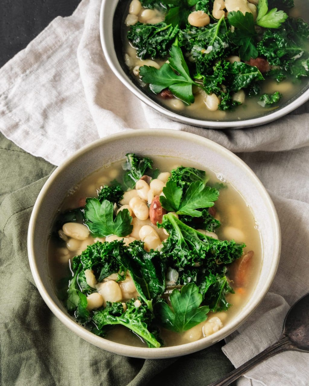 5-Ingredient Tuscan Bean Soup » not hangry anymore