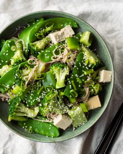 Soba Noodle Salad with Smoked Tofu » not hangry anymore