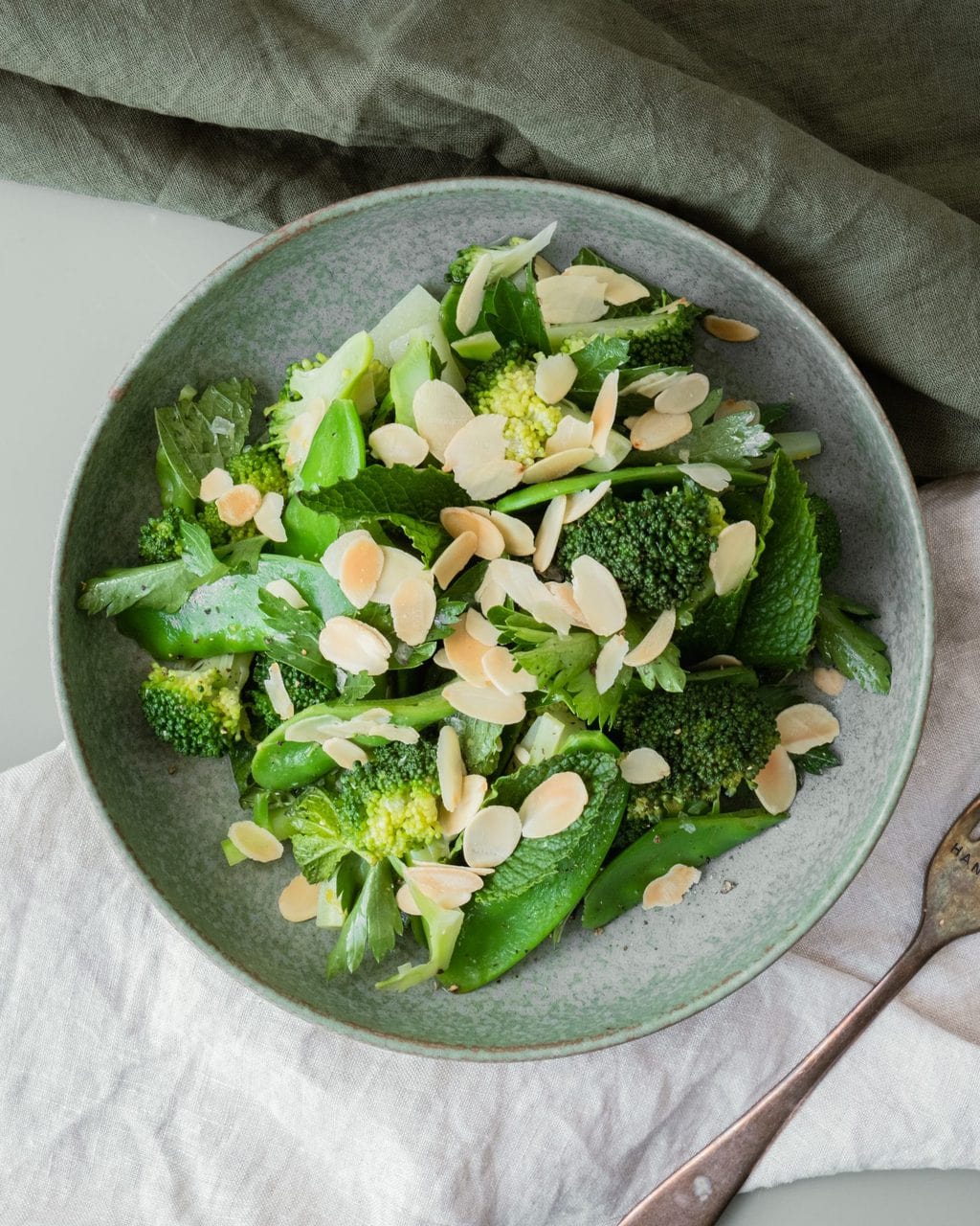 Snow Pea and Broccoli Salad » not hangry anymore